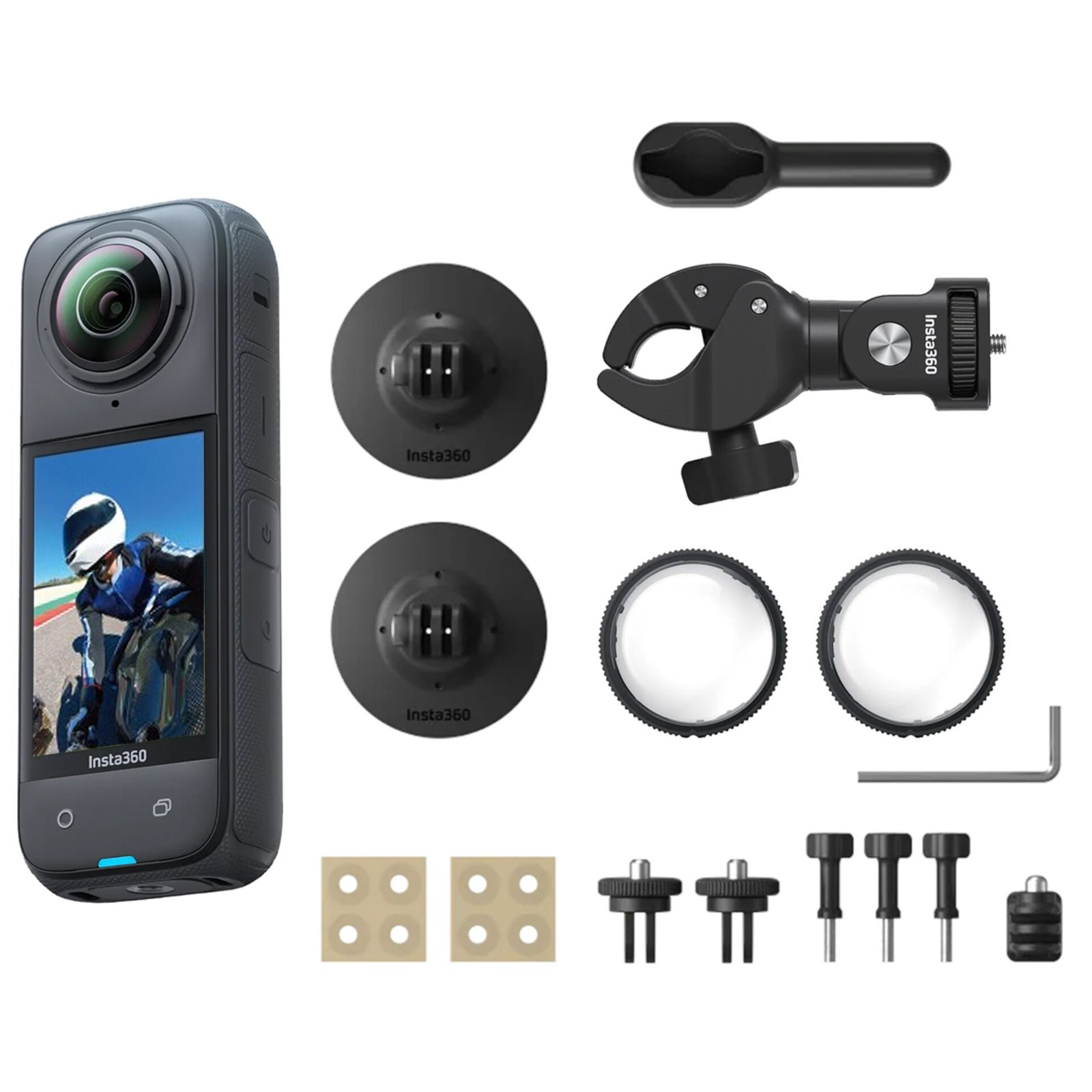1 Insta360 X4 Motorcycle Bundle - Imagen 1