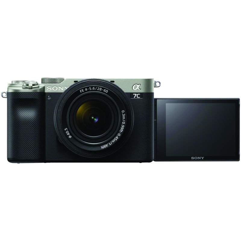Sony Alpha 7C Silver + Sony FE 28–60mm f/4–5.6
