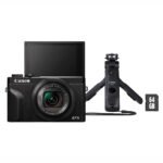 Canon Powershot G7X Mark III Vlogger Kit + 64 GB SD card - Black (Canon 3637C027)